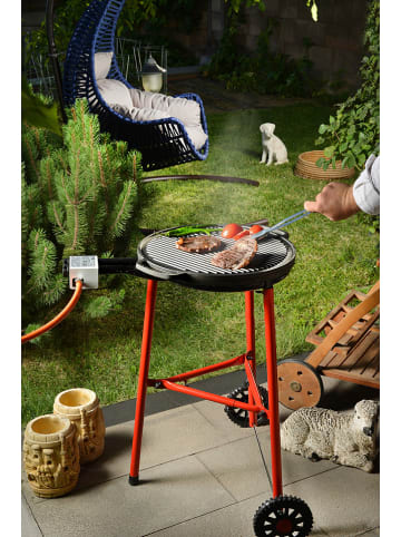 FLORIANE GARDEN BBQ-grill zwart - (H)84 x Ø 45 cm