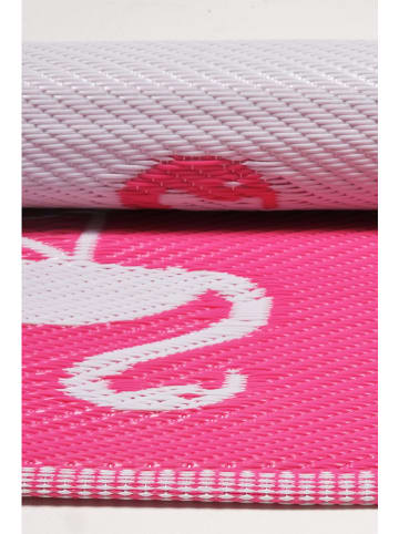 FLORIANE GARDEN Outdoortapijt roze/wit
