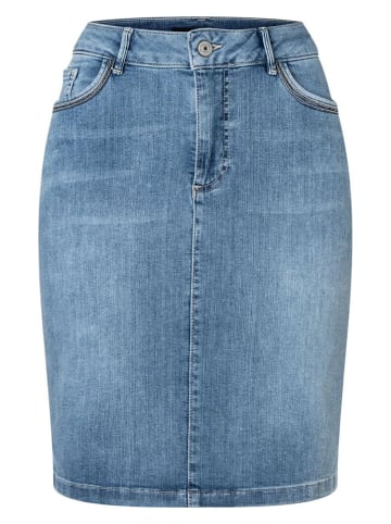 More & More Spódnica dżinsowa w kolorze błękitnym
