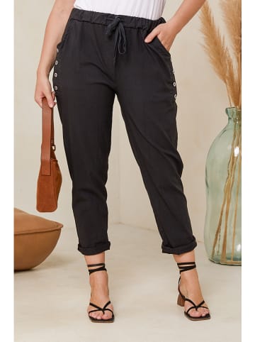 Curvy Lady Broek zwart