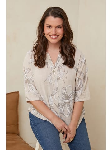 Curvy Lady Blouse beige