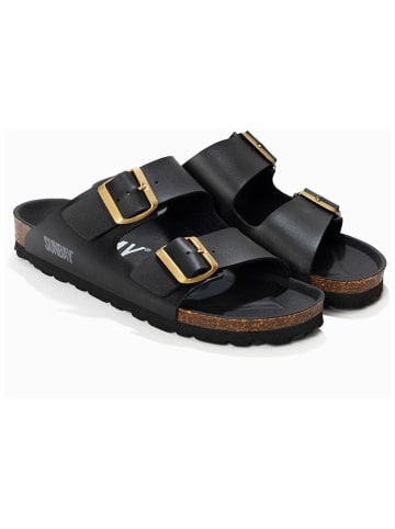 Sunbay Slippers "Trefle" zwart