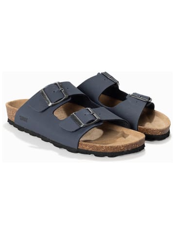 Sunbay Slippers "Trefle" donkerblauw