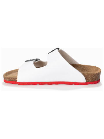 Sunbay Slippers "Trefle" wit