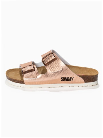 Sunbay Slippers "Trefle" roségoudkleurig
