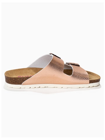 Sunbay Slippers "Trefle" roségoudkleurig