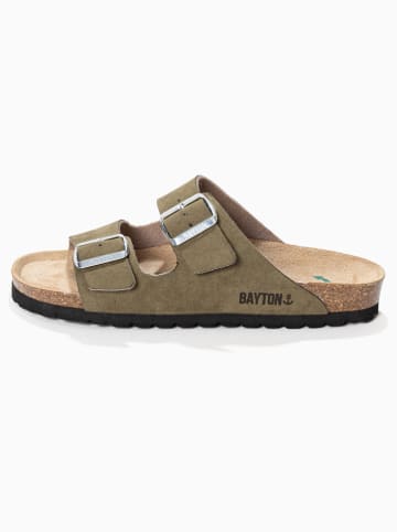 BAYTON Slippers "Atlas" kaki