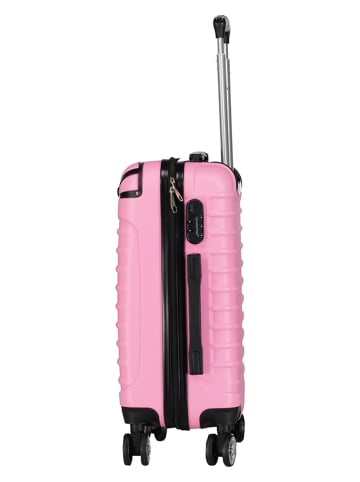 Canadian Peak Hardcase-Trolley "Shockeak" in Rosa - (B)34 x (H)53 x (T)21 cm