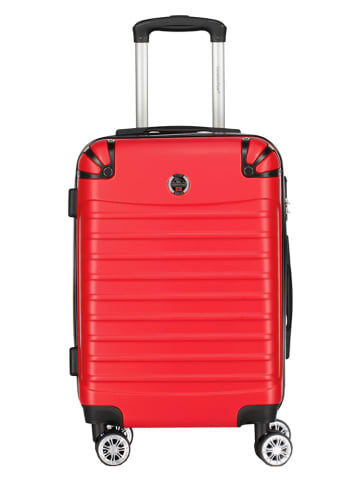 Canadian Peak Hardcase-Trolley "Shockeak" in Rot - (B)34 x (H)53 x (T)21 cm
