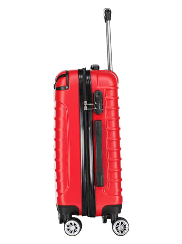 Canadian Peak Hardcase-Trolley "Shockeak" in Rot - (B)34 x (H)53 x (T)21 cm