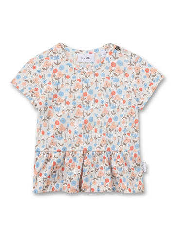 Sanetta Kidswear Shirt in Weiß/ Hellblau
