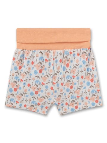 Sanetta Kidswear Short crème/oranje