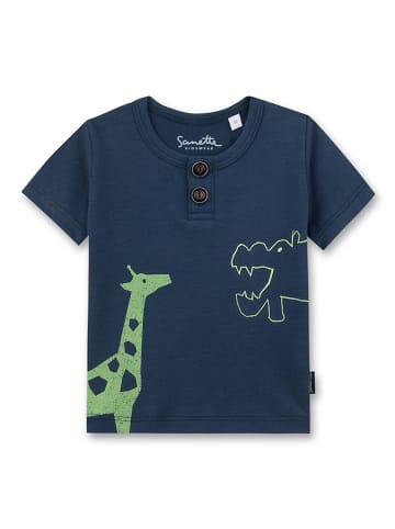 Sanetta Kidswear Shirt in Dunkelblau