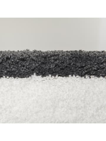 Sealskin Badvorleger "Linje" in Grau/ Weiß - (L)60 x (B)60 cm