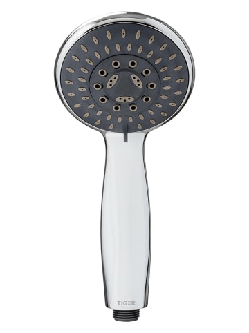 Tiger Handbrause "Alicante" in Silber