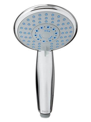 Tiger Handbrause "Bologna" in Silber