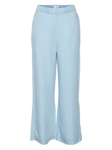 Vero Moda Girl Spodnie "Bree" w kolorze błękitnym