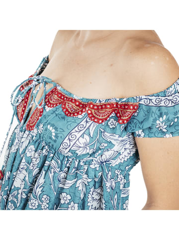 Isla Bonita by SIGRIS Kleid in Hellblau