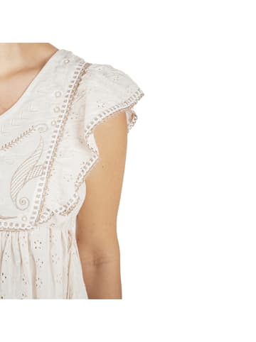 Isla Bonita by SIGRIS Blusentop in Creme