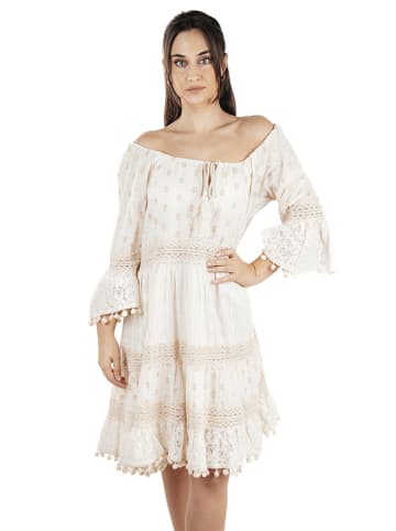 Isla Bonita by SIGRIS Kleid in Creme