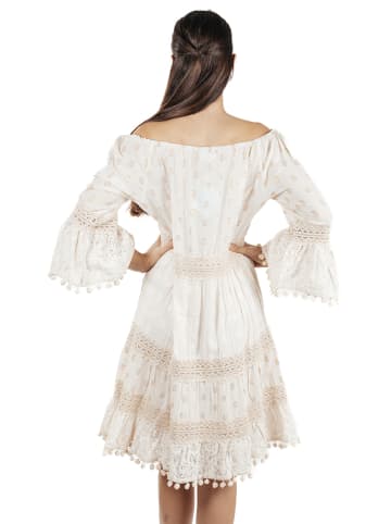 Isla Bonita by SIGRIS Kleid in Creme