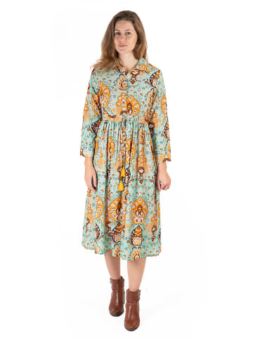 Isla Bonita by SIGRIS Kleid in Türkis