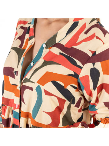 Isla Bonita by SIGRIS Kleid in Beige/ Bunt