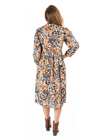 Isla Bonita by SIGRIS Kleid in Creme/ Schwarz