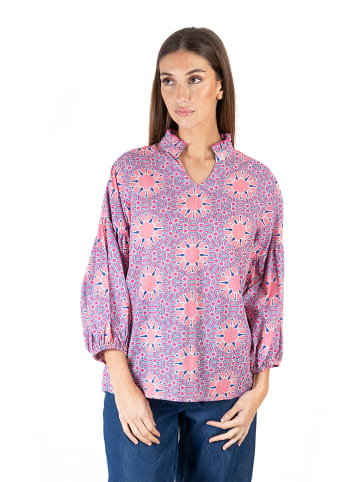 Isla Bonita by SIGRIS Bluse in Lila/ Rosa