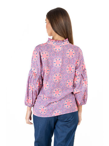 Isla Bonita by SIGRIS Bluse in Lila/ Rosa