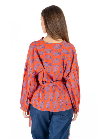 Isla Bonita by SIGRIS Bluse in Koralle