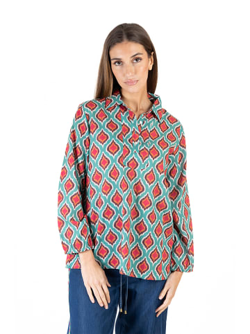 Isla Bonita by SIGRIS Blouse rood/turquoise