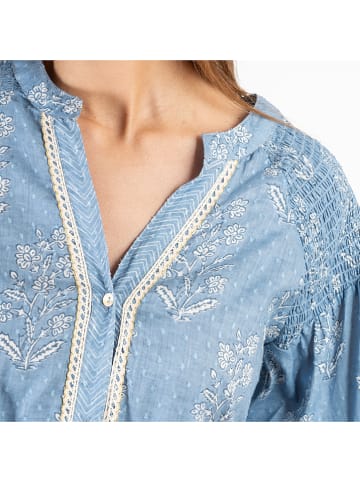 Isla Bonita by SIGRIS Kleid in Hellblau