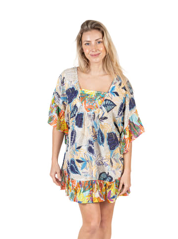 Isla Bonita by SIGRIS Kleid in Beige/ Bunt
