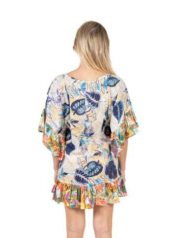 Isla Bonita by SIGRIS Kleid in Beige/ Bunt