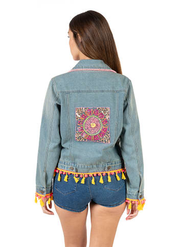 Isla Bonita by SIGRIS Jeansjacke in Hellblau