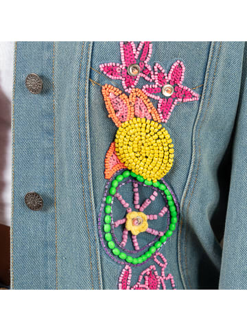 Isla Bonita by SIGRIS Jeansjacke in Hellblau