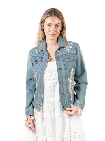 Isla Bonita by SIGRIS Jeansjacke in Hellblau