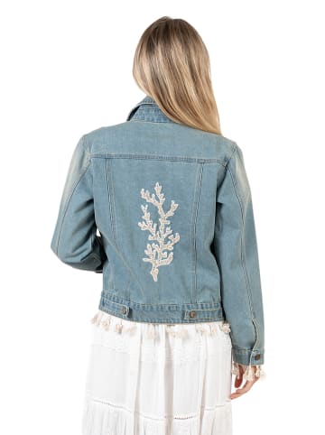 Isla Bonita by SIGRIS Jeansjacke in Hellblau