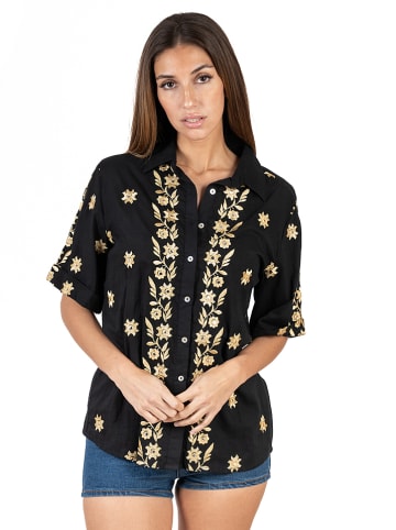 Isla Bonita by SIGRIS Bluse in Schwarz