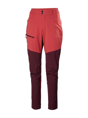 Helly Hansen Spodnie funkcyjne "Vika Tur" w kolorze czerwonym