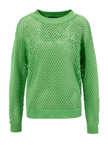 Aniston Sweter w kolorze zielonym
