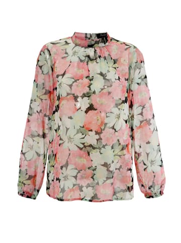 Aniston Bluse in Rosa/ Grün