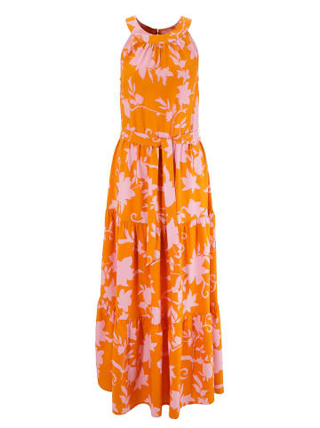 Aniston Kleid in Orange/ Rosa