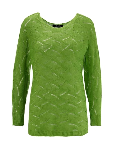 Aniston Sweter w kolorze zielonym