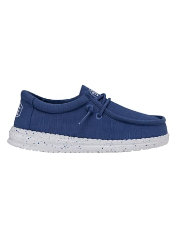 Hey Dude Slippper "Wally" in Blau