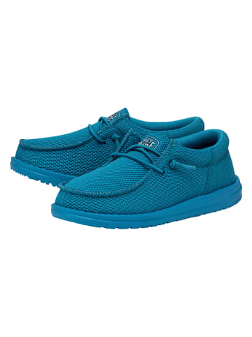 Hey Dude Slipper "Wally" in Blau