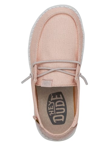 Hey Dude Slipper "Wendy" in Rosa