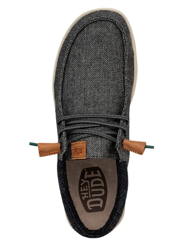 Hey Dude Slipper "Wally Grip Wool" in Anthrazit