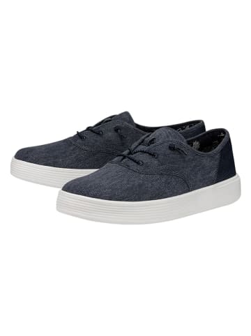 Hey Dude Sneakers "Conway Craft Linen" in Dunkelblau